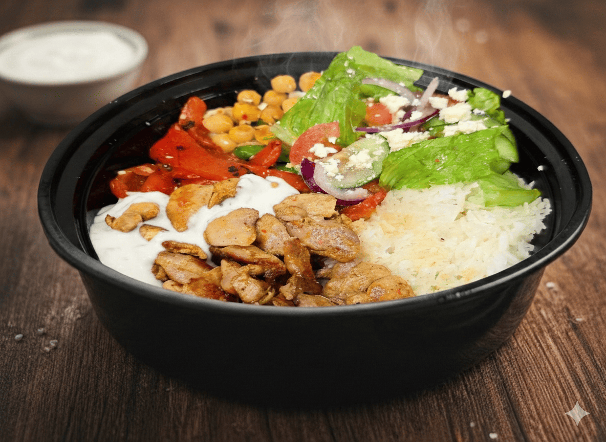 Made-to-order meals from Pizza Sauce Timonium prepared fresh salads, rice bowls with quality ingredients, homemade sauces, and handcrafted dough